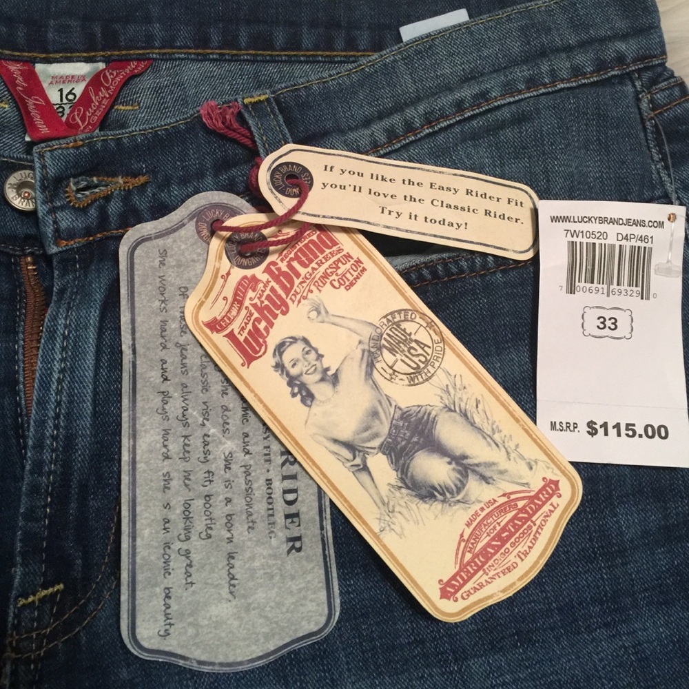 NWT LUCKY BRAND JEANS